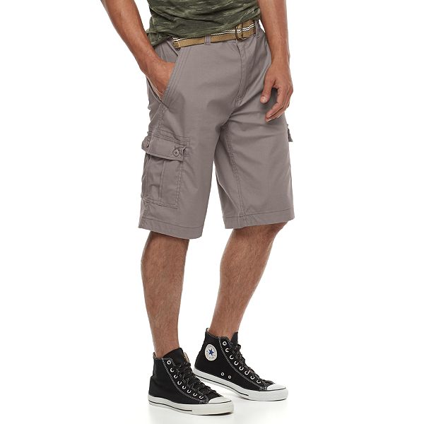 Men's Wear First Belted Cargo Shorts