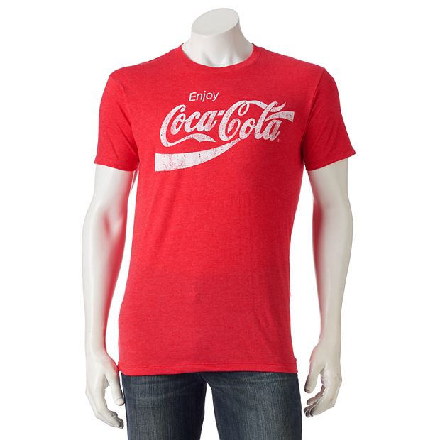 men's coca cola t shirt