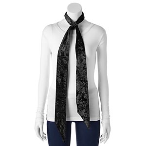 Mudd® Velvet Skinny Scarf