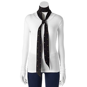 Mudd® Studded Skinny Scarf