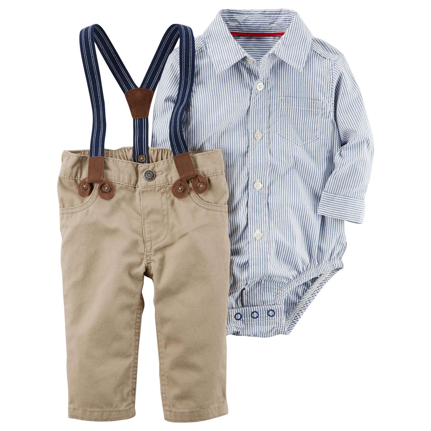 baby dress pants with suspenders