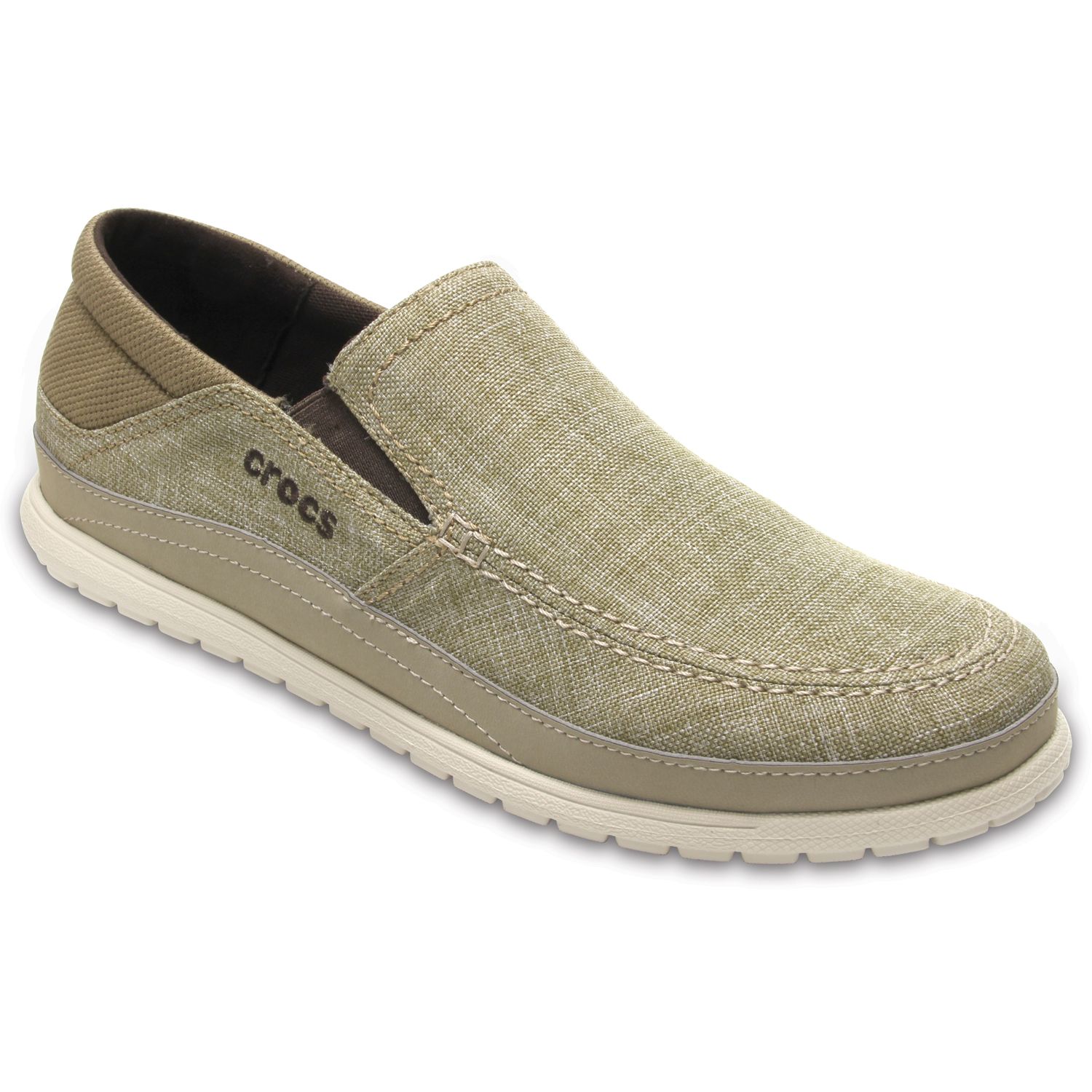 crocs mens santa cruz slip on