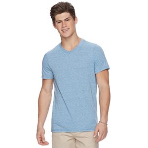 Big & Tall Urban Pipeline® Classic-Fit Striped Easy-Care V-Neck Tee