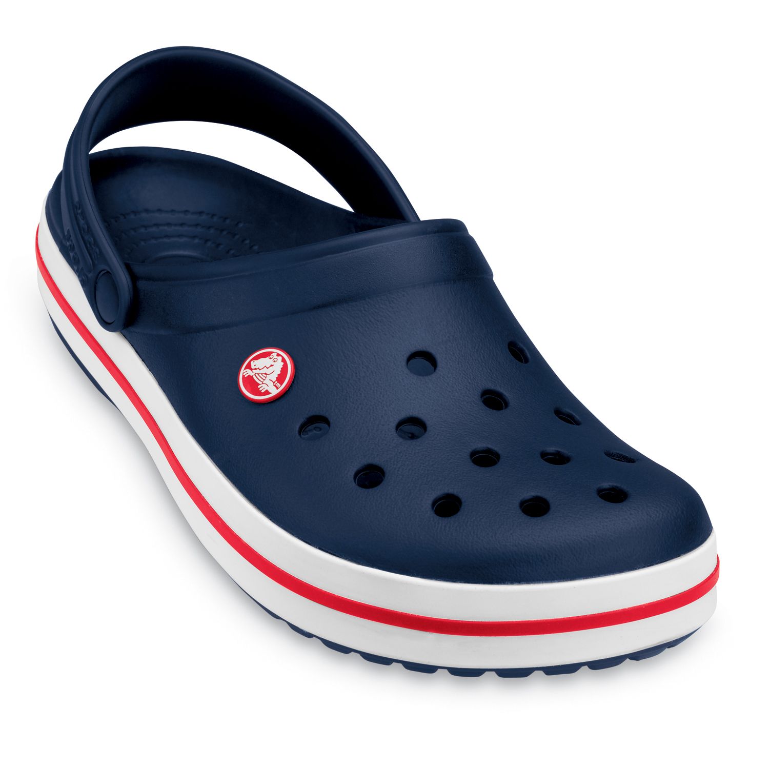 crocs men navy clogs