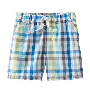 Baby Boy Jumping Beans® Plaid Shorts