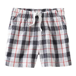 Baby Boy Jumping Beans® Plaid Shorts