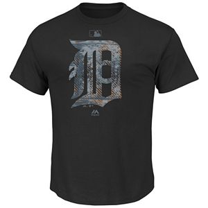 Men's Majestic Detroit Tigers Clubhouse Tee
