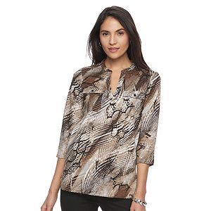 Women's Dana Buchman Poplin Shirt