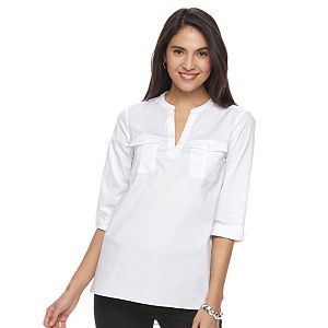 Women's Dana Buchman Poplin Shirt