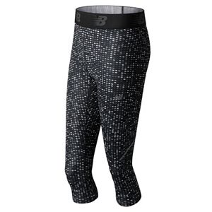 Women's New Balance Accelerate Printed Performance Capri Leggings