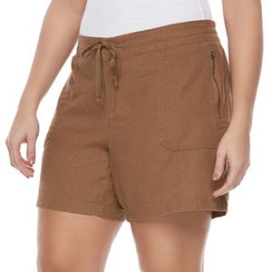 Juniors' Plus Size Unionbay Sybil Soft Shorts
