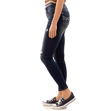 Juniors' WallFlower Ripped Ultra Skinny Jeans