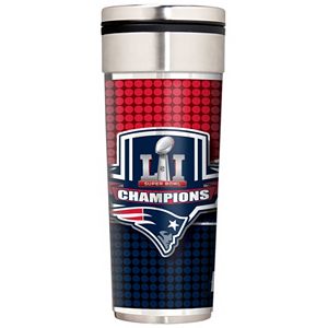 New England Patriots Super Bowl LI Champions 16-Ounce Travel Tumbler