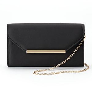 Lenore by La Regale Satin Envelope Clutch