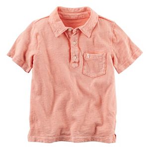 Boys 4-8 Carter's Solid Polo Shirt