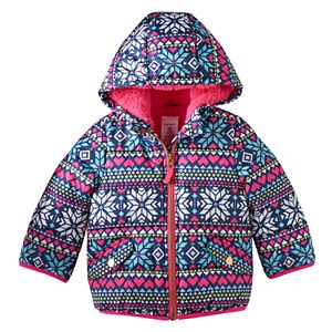 Baby Girl Carter's Hooded Puffer Jacket