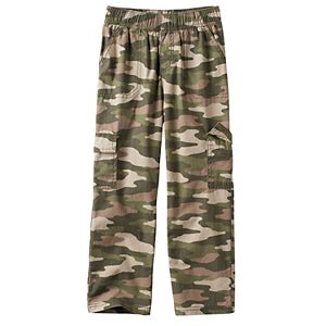 Boys 4-7x Jumping Beans® Print Canvas Cargo Pants