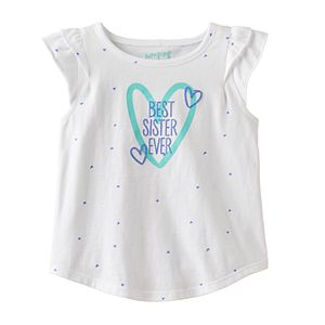 Toddler Girl Jumping Beans® Flutter Short Sleeve 