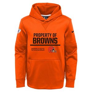 Boys 8-20 Nike Cleveland Browns Circuit Therma-FIT Hoodie