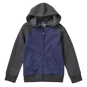 Boys 4-7x Jumping Beans® Fleece-Lined Raglan Hoodie