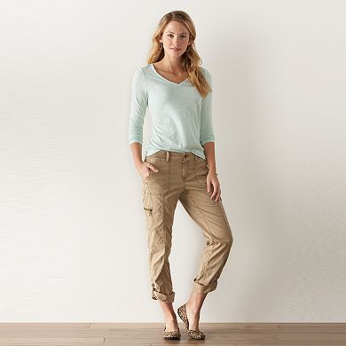 Women's Sonoma Goods For Life® Essential Slubbed V-Neck Tee