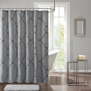 Madison Park Anuok Jacquard Shower Curtain