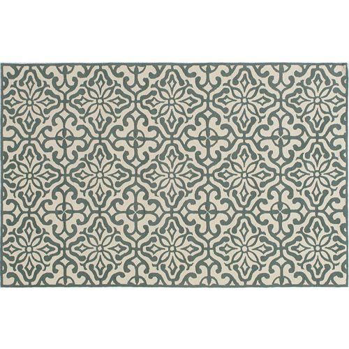 Momeni Veranda Lucio Medallion Indoor Outdoor Rug