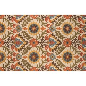 Momeni Tangier Adabella Floral Wool Rug