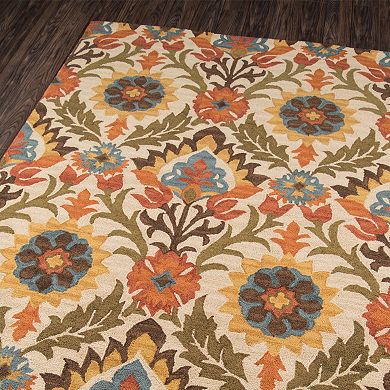 Momeni Tangier Adabella Floral Wool Rug