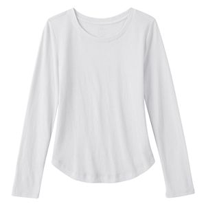 Girls 7-16 & Plus Size SO® Perfectly Soft Rounded-Hem Tee