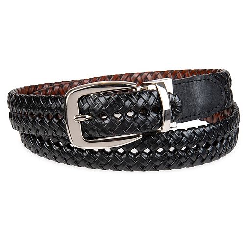 Men's Croft & Barrow® Reversible Braided Belt