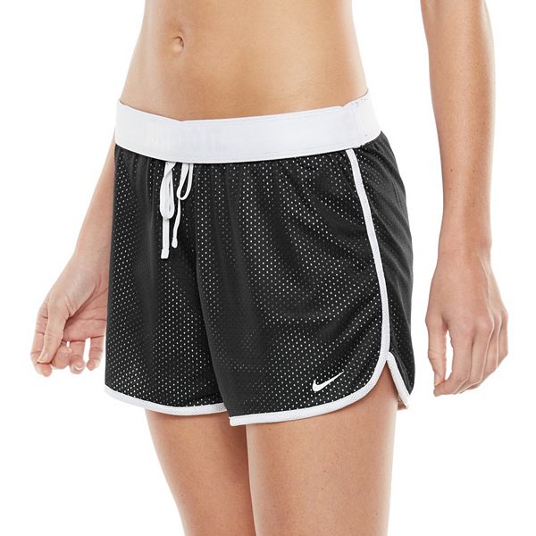 Women's Nike Drill Dri-FIT Mesh Colorblock Workout Shorts