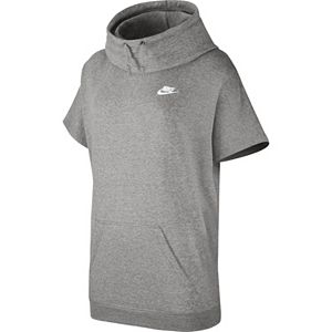 Women's Nike Short-Sleeve Fleece Hoodie