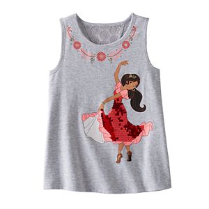 Disney's Elena of Avalor Girls 4-7 Lace Back Swing Tank Top by Jumping Beans®