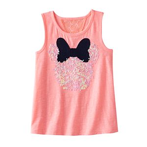 Disney's Minnie Mouse Girls 4-7 Lace Back Swing Tank Top by Jumping Beans®
