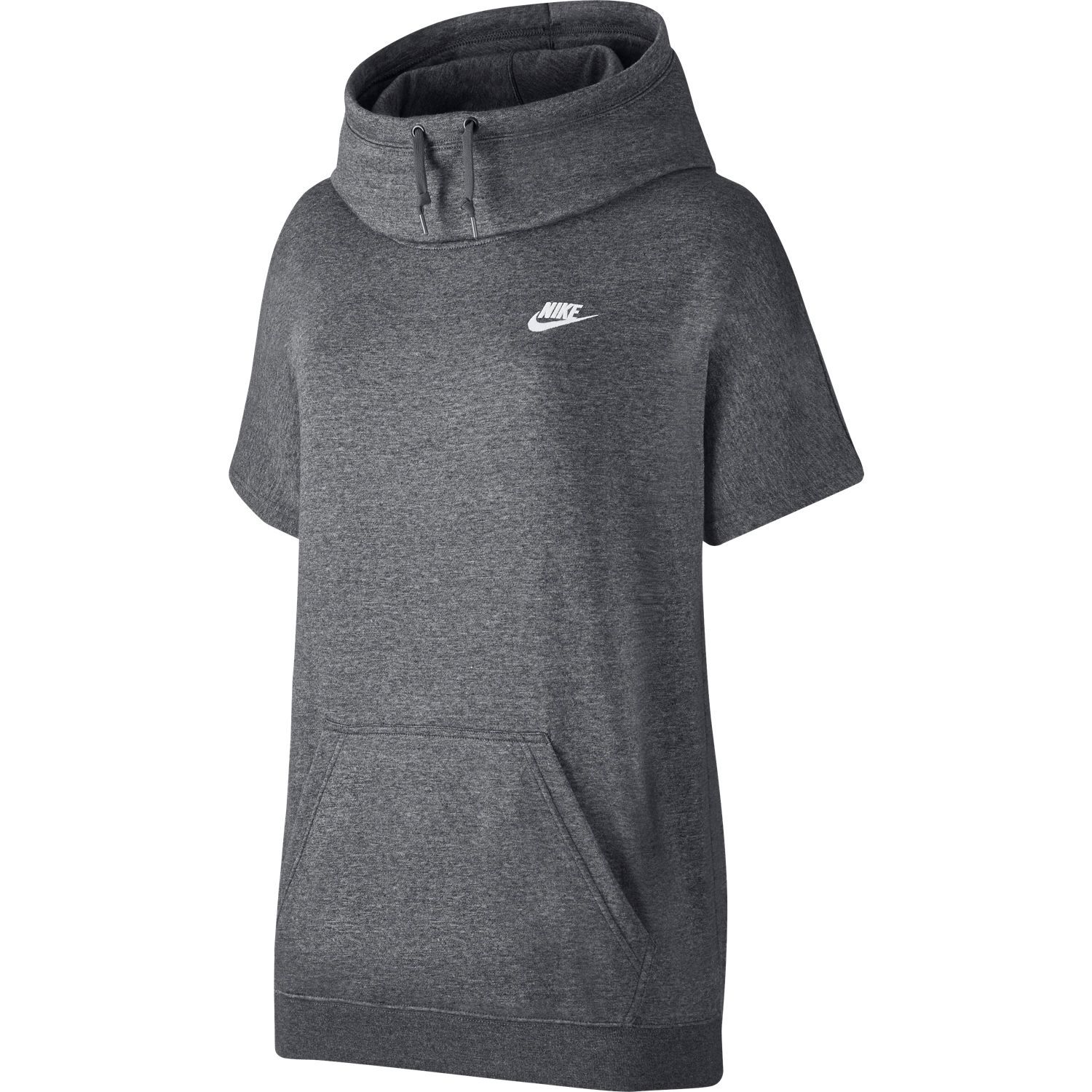 nike short sleeve hoodie women's