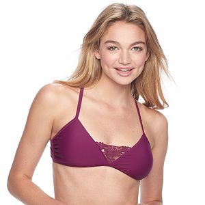 Mix-and-Match Lace Bikini Top