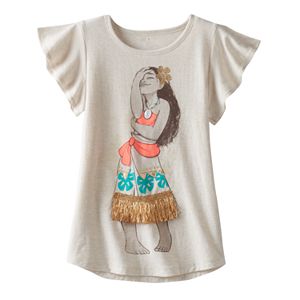 Disney's Moana Toddler Girl Fringe Flutter Tee by Jumping Beans®