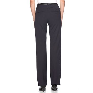 Women's Apt. 9® Modern Fit Belted Dress Pants