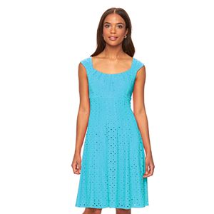 Women's Suite 7 Eyelet Empire Dress