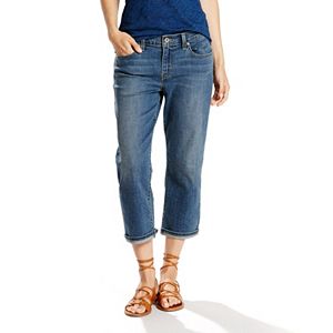 Women's Levi's Classic Fit Cuffed Capri Jeans