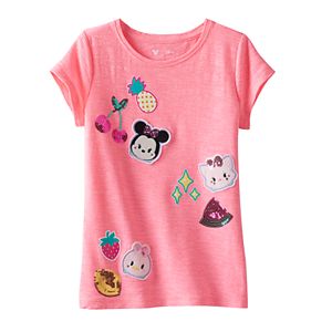 Disney's Tsum Tsum Girls 4-7 Sequin Applique Tee by Jumping Beans®