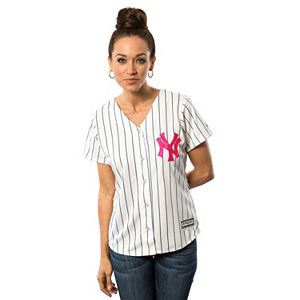 Women's Majestic New York Yankees Mother's Day Replica Jersey
