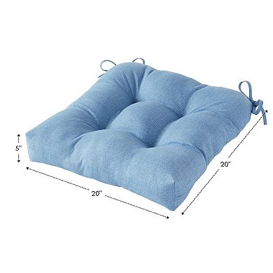 Greendale Home Fashions Polyester 20-in. Outdoor Chair Cushion