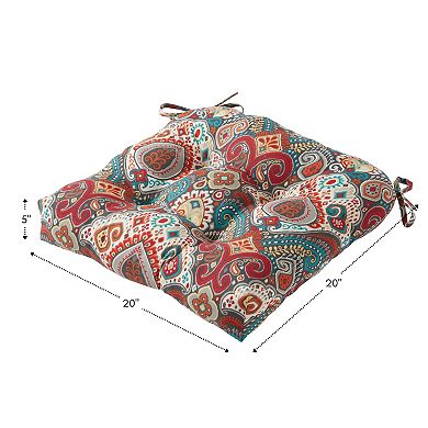 Greendale Home Fashions Polyester 20-in. Outdoor Chair Cushion