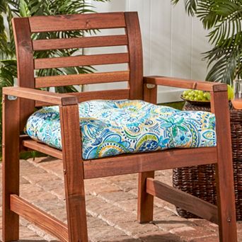 Greendale Home Fashions Polyester 20 in Outdoor Chair Cushion