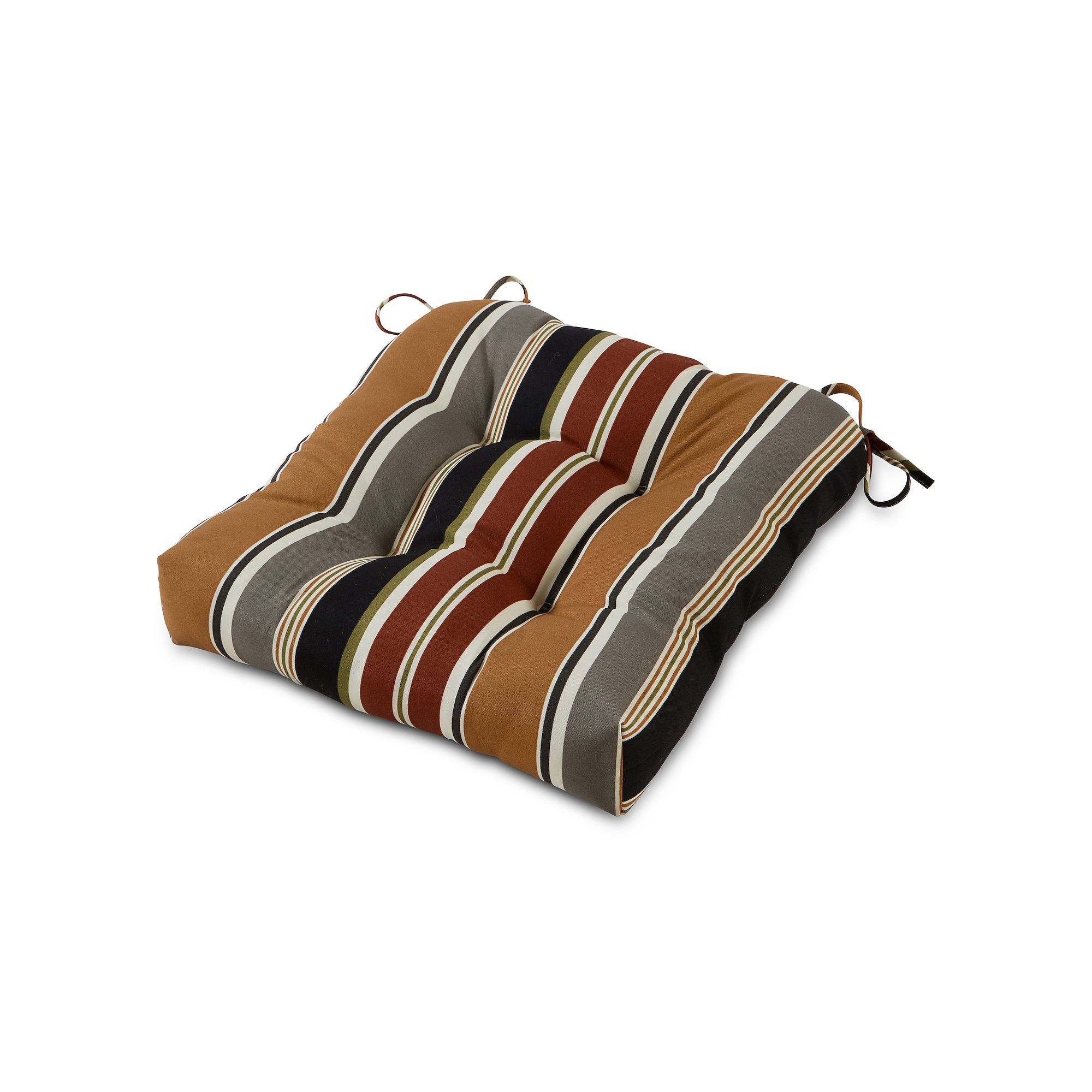 Greendale Home Fashions Polyester 20-in. Outdoor Chair Cushion, Brick