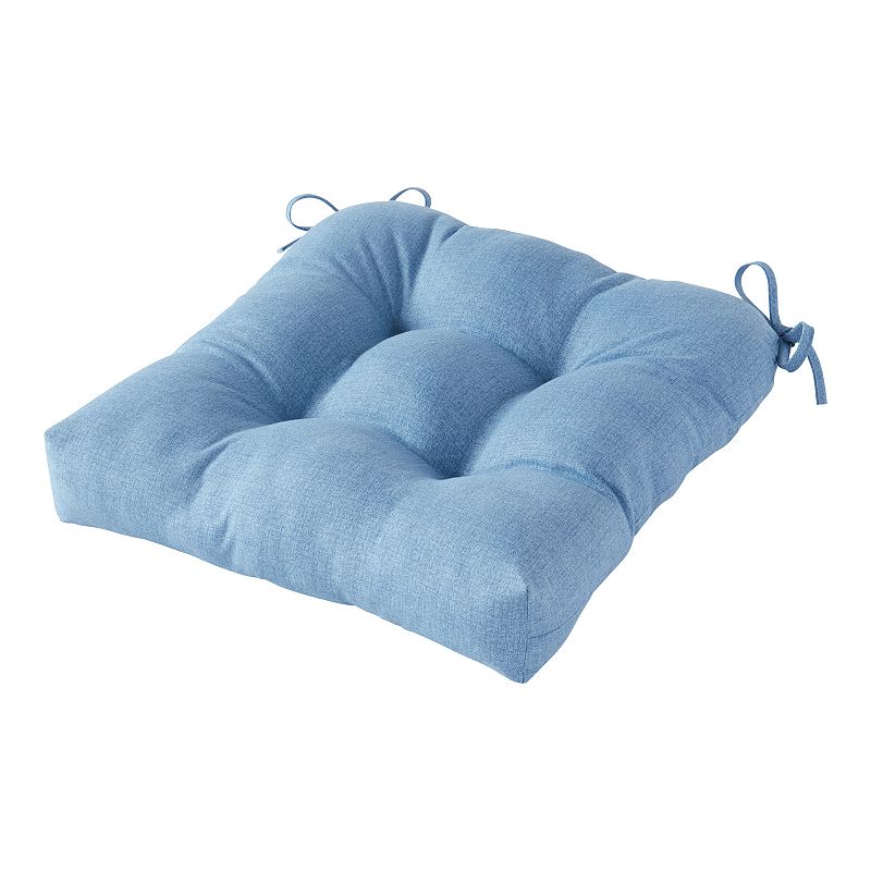 Greendale Home Fashions 20-in. Outdoor Chair Cushion, Blue