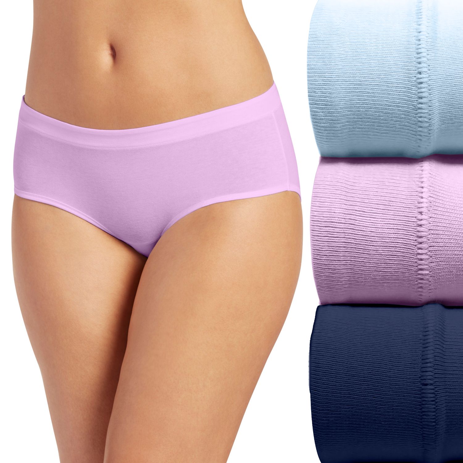 jockey cotton stretch hipster