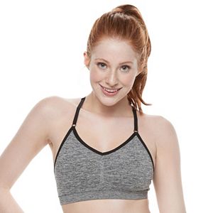 Juniors' SO® Seamless Heathered Bralette